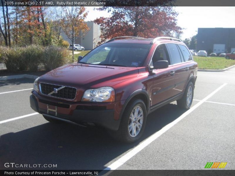 Ruby Red Metallic / Graphite 2005 Volvo XC90 2.5T AWD