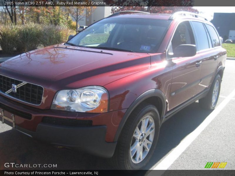 Ruby Red Metallic / Graphite 2005 Volvo XC90 2.5T AWD