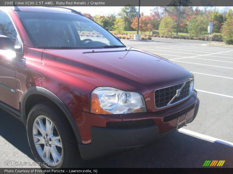 Ruby Red Metallic / Graphite 2005 Volvo XC90 2.5T AWD