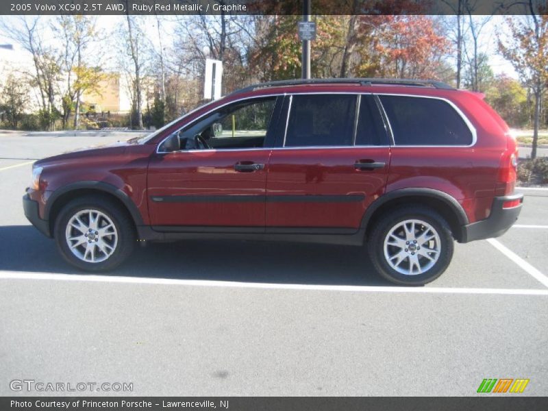 Ruby Red Metallic / Graphite 2005 Volvo XC90 2.5T AWD