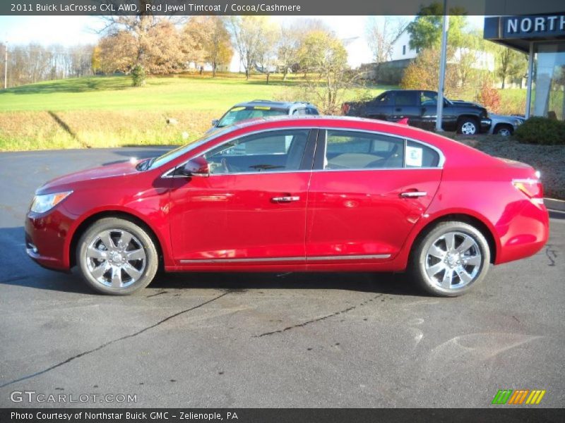  2011 LaCrosse CXL AWD Red Jewel Tintcoat