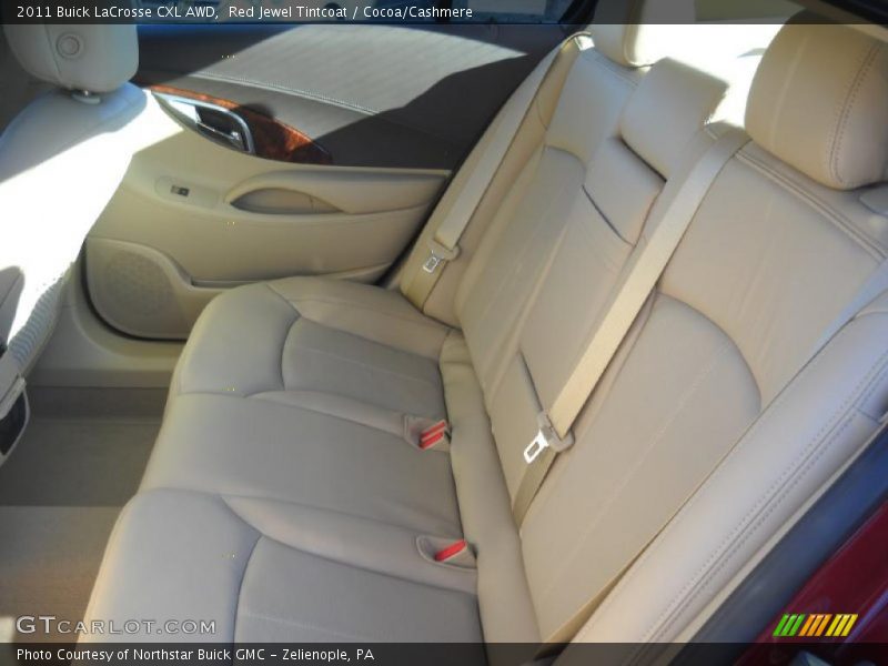  2011 LaCrosse CXL AWD Cocoa/Cashmere Interior