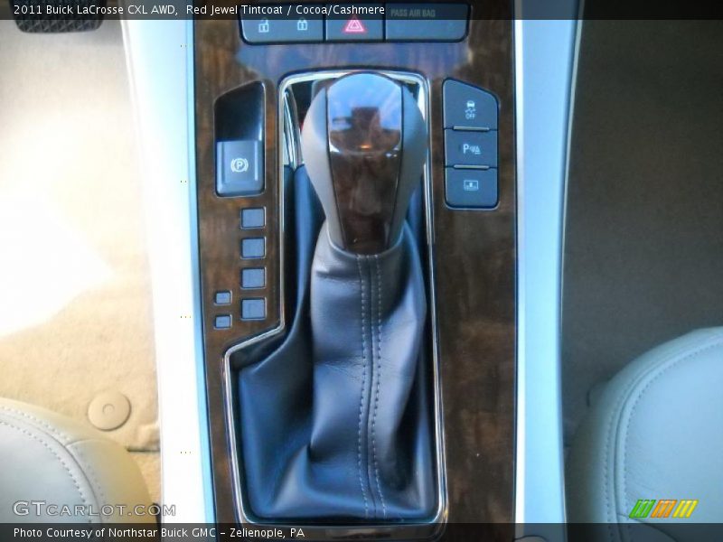  2011 LaCrosse CXL AWD 6 Speed DSC Automatic Shifter