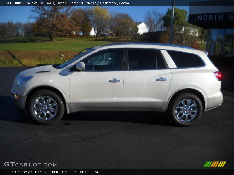 2011 Enclave CXL AWD White Diamond Tricoat