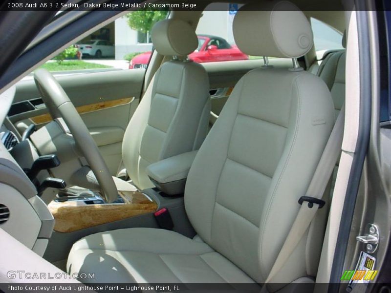  2008 A6 3.2 Sedan Cardamom Beige Interior