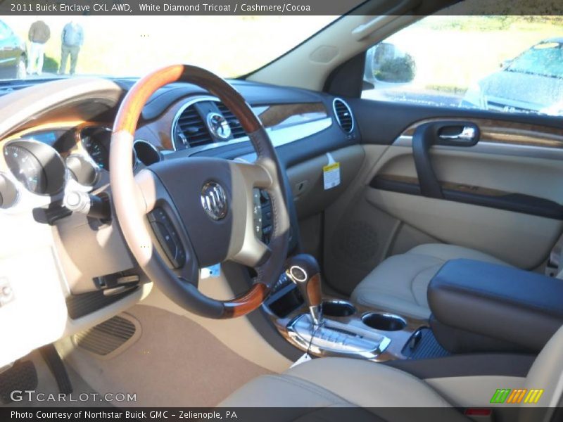  2011 Enclave CXL AWD Cashmere/Cocoa Interior