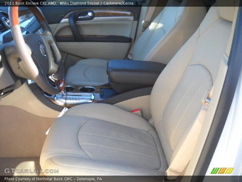  2011 Enclave CXL AWD Cashmere/Cocoa Interior