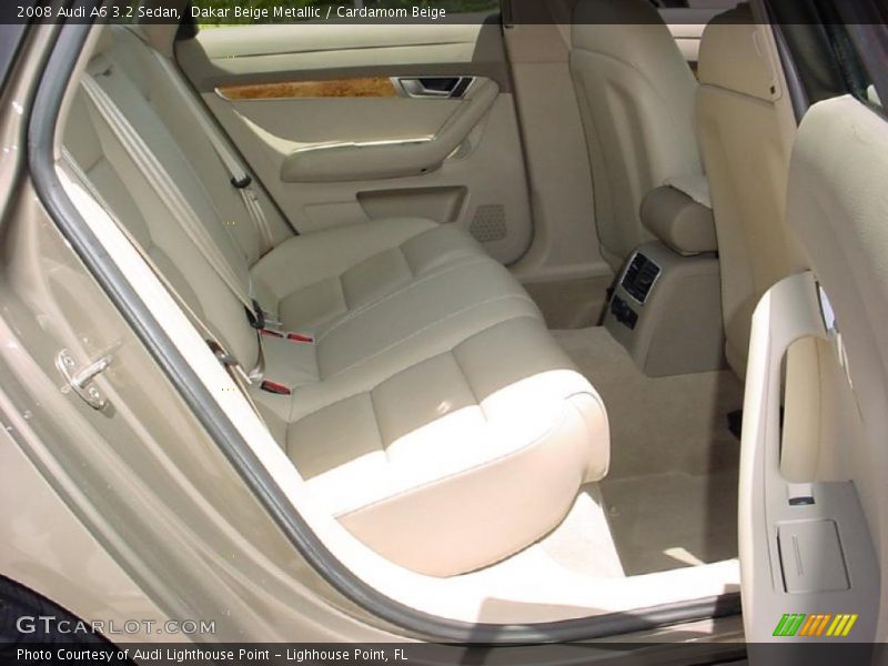  2008 A6 3.2 Sedan Cardamom Beige Interior