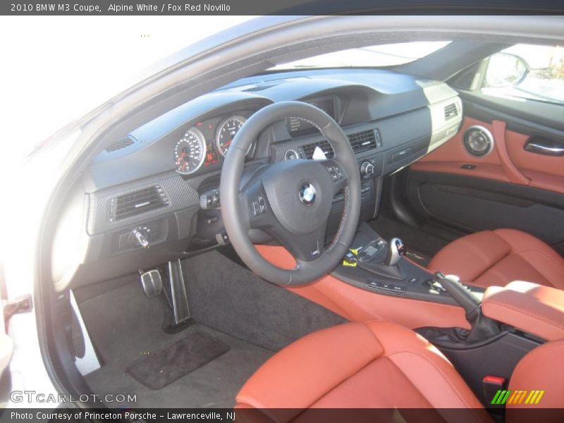 Fox Red Novillo Interior - 2010 M3 Coupe 