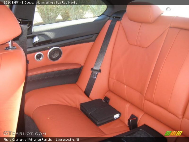  2010 M3 Coupe Fox Red Novillo Interior