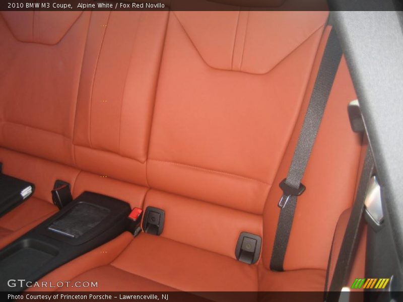  2010 M3 Coupe Fox Red Novillo Interior