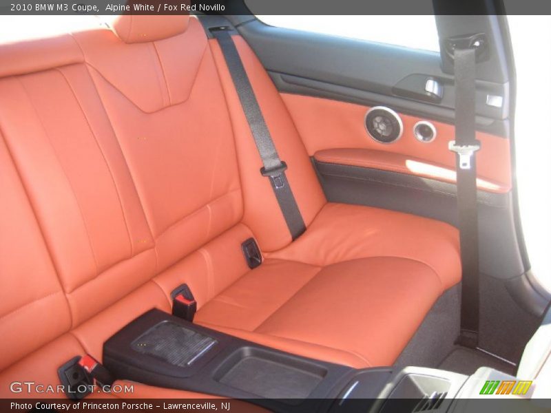  2010 M3 Coupe Fox Red Novillo Interior