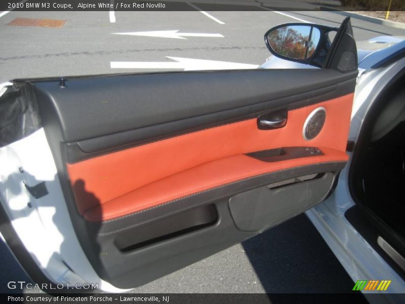 Door Panel of 2010 M3 Coupe