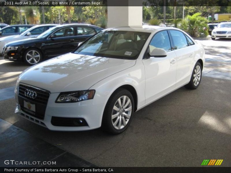 Ibis White / Cardamom Beige 2011 Audi A4 2.0T Sedan