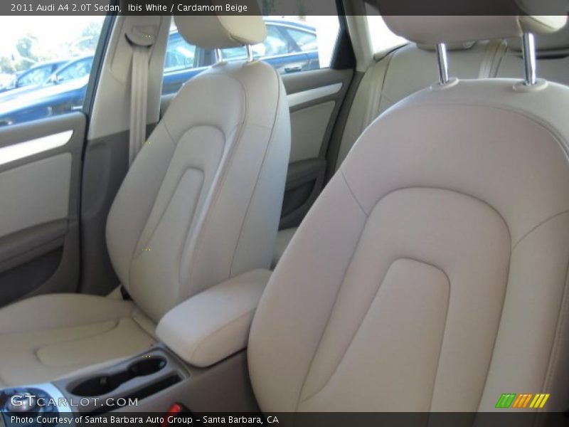  2011 A4 2.0T Sedan Cardamom Beige Interior
