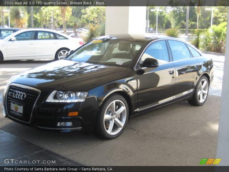Brilliant Black / Black 2010 Audi A6 3.0 TFSI quattro Sedan