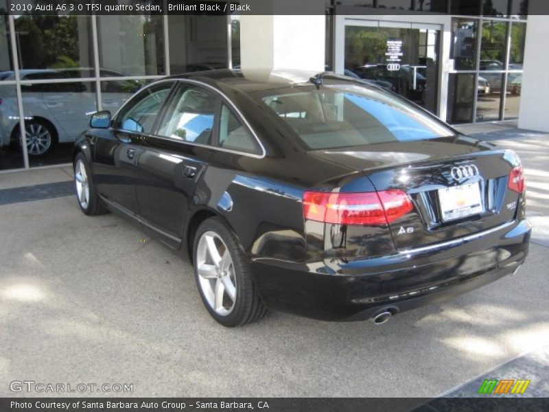 Brilliant Black / Black 2010 Audi A6 3.0 TFSI quattro Sedan