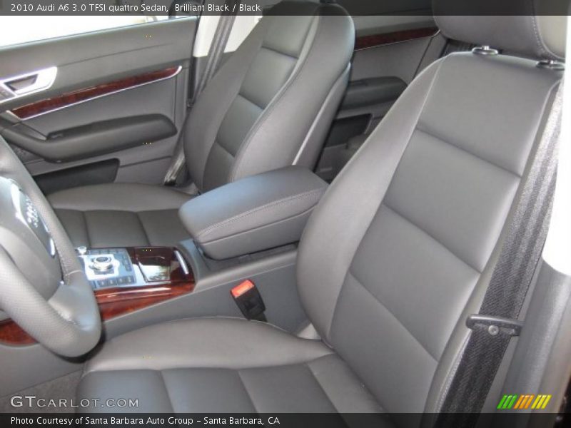 Brilliant Black / Black 2010 Audi A6 3.0 TFSI quattro Sedan