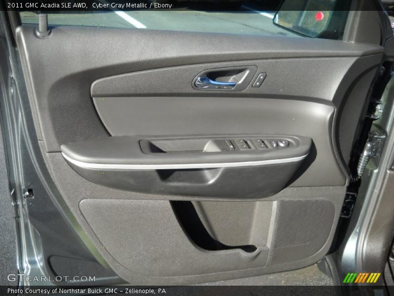 Door Panel of 2011 Acadia SLE AWD