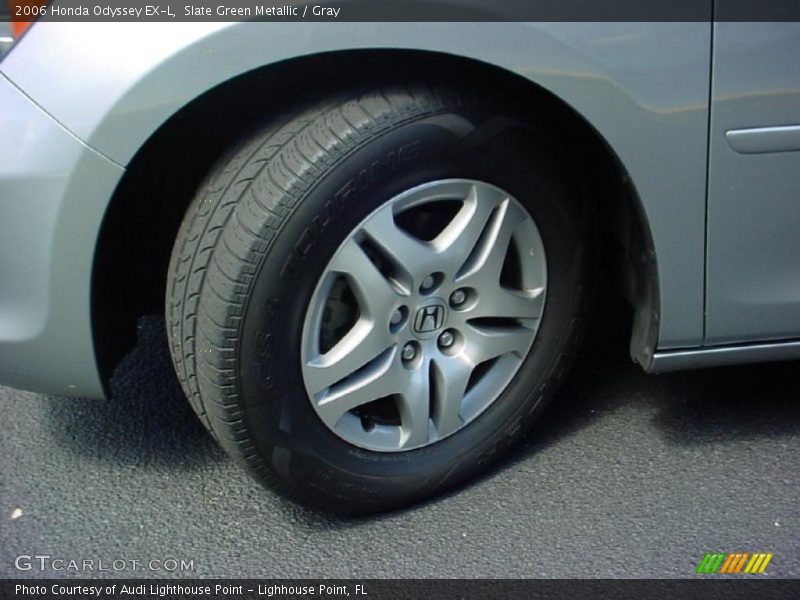 Slate Green Metallic / Gray 2006 Honda Odyssey EX-L