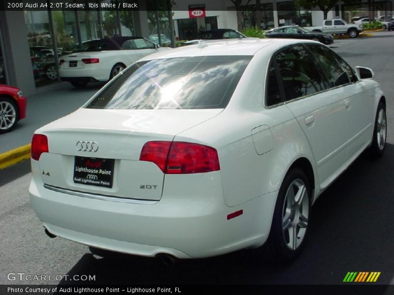 Ibis White / Black 2008 Audi A4 2.0T Sedan