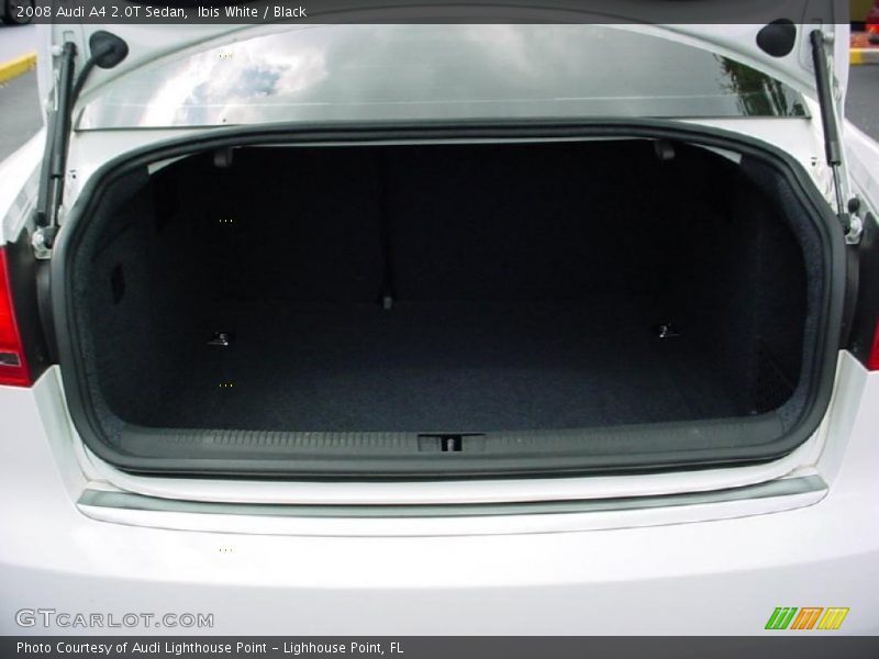 Ibis White / Black 2008 Audi A4 2.0T Sedan