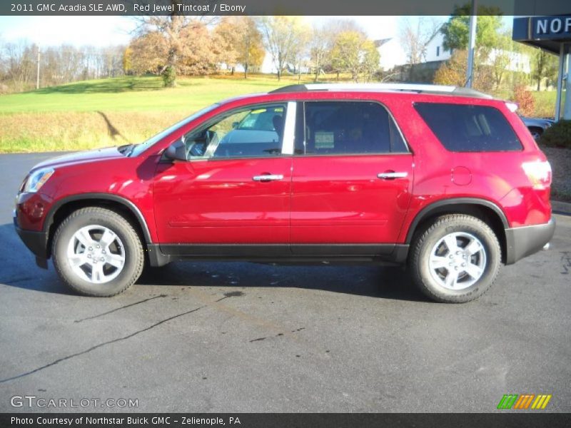  2011 Acadia SLE AWD Red Jewel Tintcoat