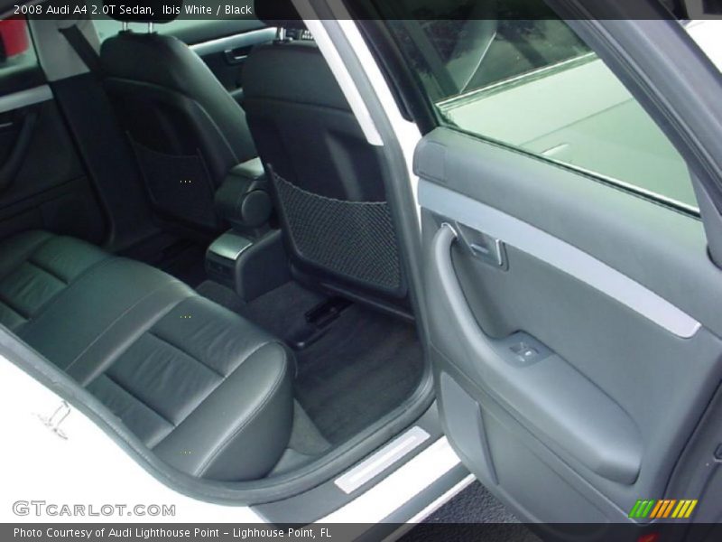 Ibis White / Black 2008 Audi A4 2.0T Sedan