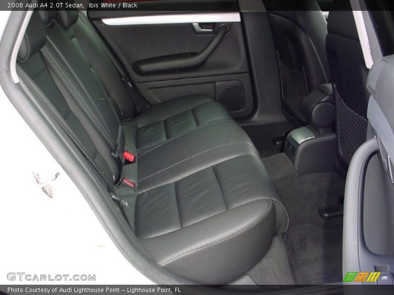 Ibis White / Black 2008 Audi A4 2.0T Sedan