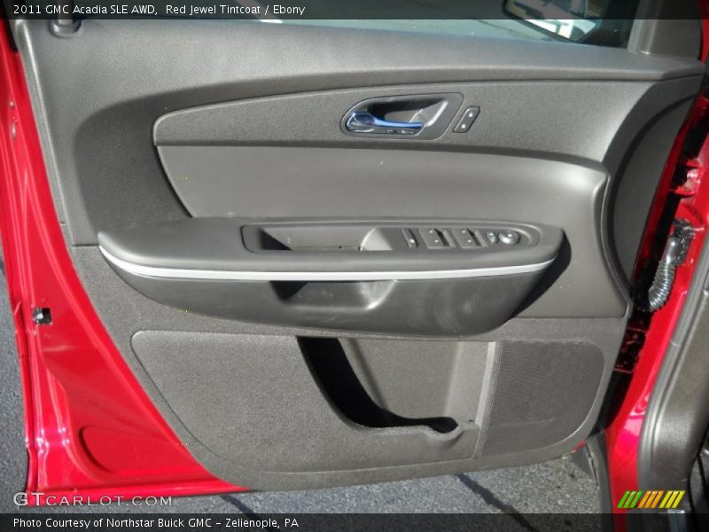 Door Panel of 2011 Acadia SLE AWD