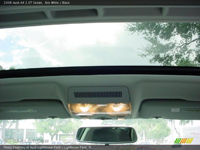 Ibis White / Black 2008 Audi A4 2.0T Sedan