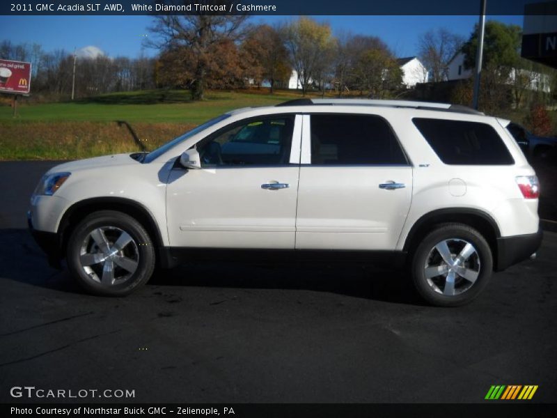  2011 Acadia SLT AWD White Diamond Tintcoat