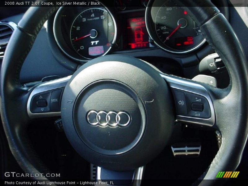 Ice Silver Metallic / Black 2008 Audi TT 2.0T Coupe