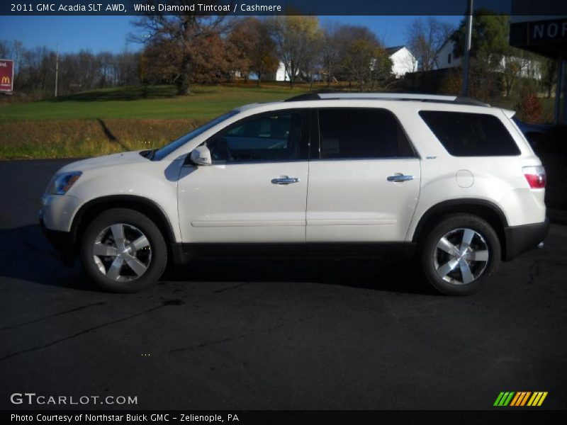  2011 Acadia SLT AWD White Diamond Tintcoat