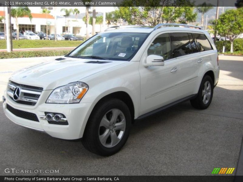 Arctic White / Cashmere 2011 Mercedes-Benz GL 450 4Matic