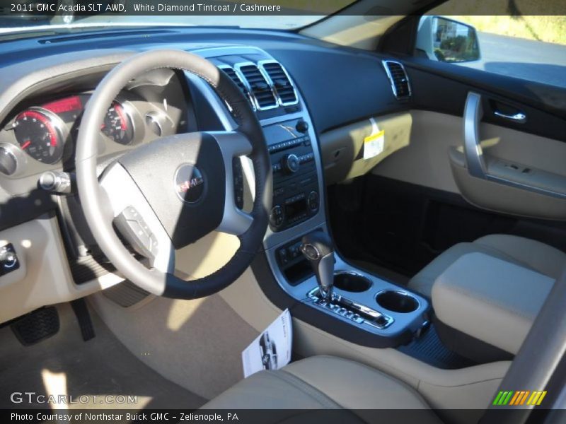 Cashmere Interior - 2011 Acadia SLT AWD 
