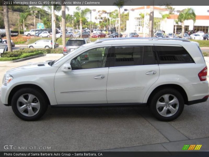Arctic White / Cashmere 2011 Mercedes-Benz GL 450 4Matic