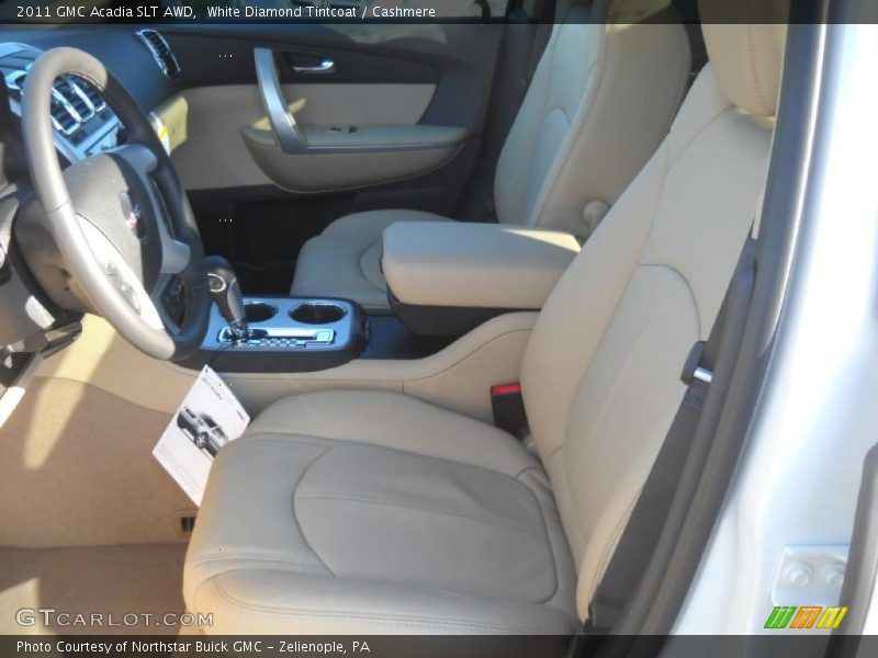  2011 Acadia SLT AWD Cashmere Interior