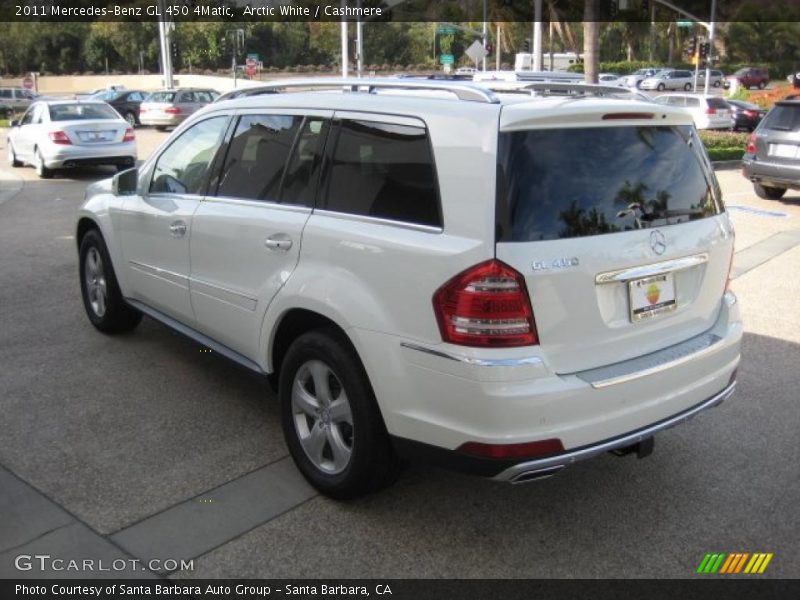 Arctic White / Cashmere 2011 Mercedes-Benz GL 450 4Matic