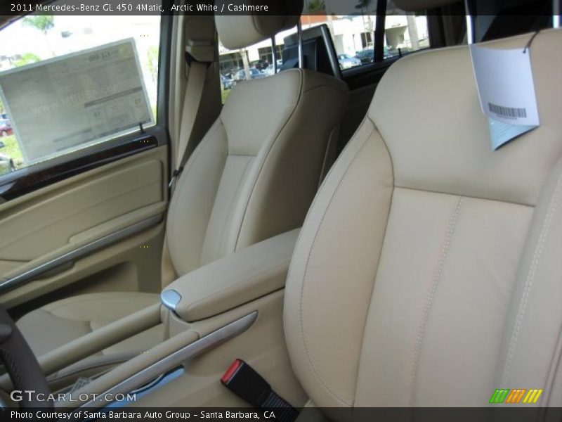 Arctic White / Cashmere 2011 Mercedes-Benz GL 450 4Matic