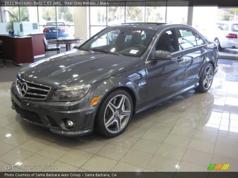 Front 3/4 View of 2011 C 63 AMG