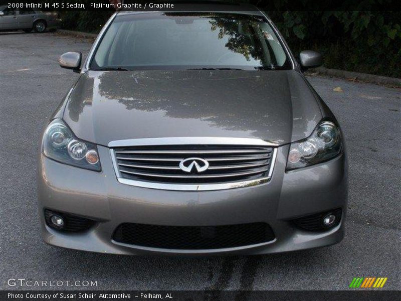 Platinum Graphite / Graphite 2008 Infiniti M 45 S Sedan