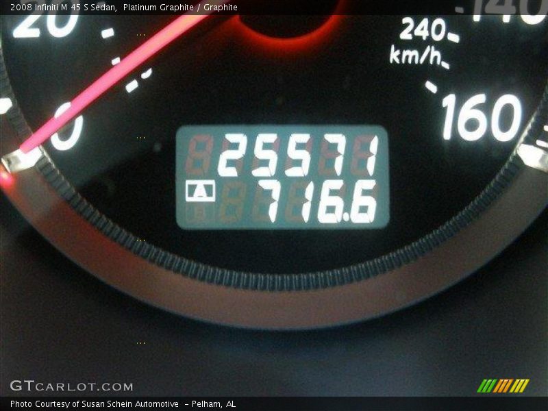 Platinum Graphite / Graphite 2008 Infiniti M 45 S Sedan