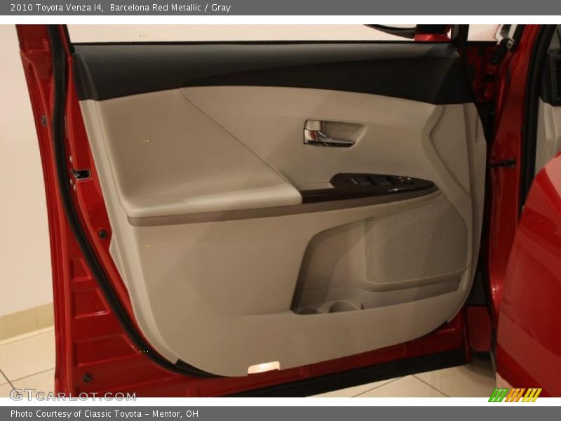 Barcelona Red Metallic / Gray 2010 Toyota Venza I4