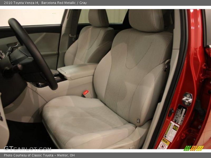 Barcelona Red Metallic / Gray 2010 Toyota Venza I4