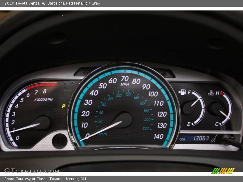  2010 Venza I4 I4 Gauges