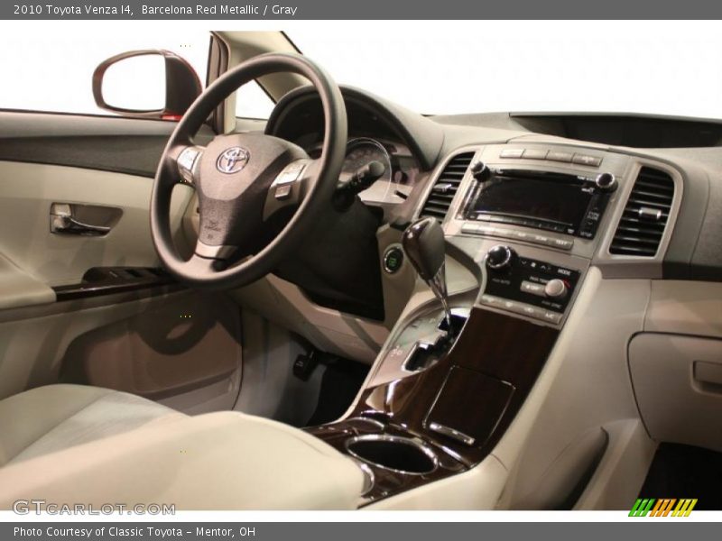  2010 Venza I4 Gray Interior