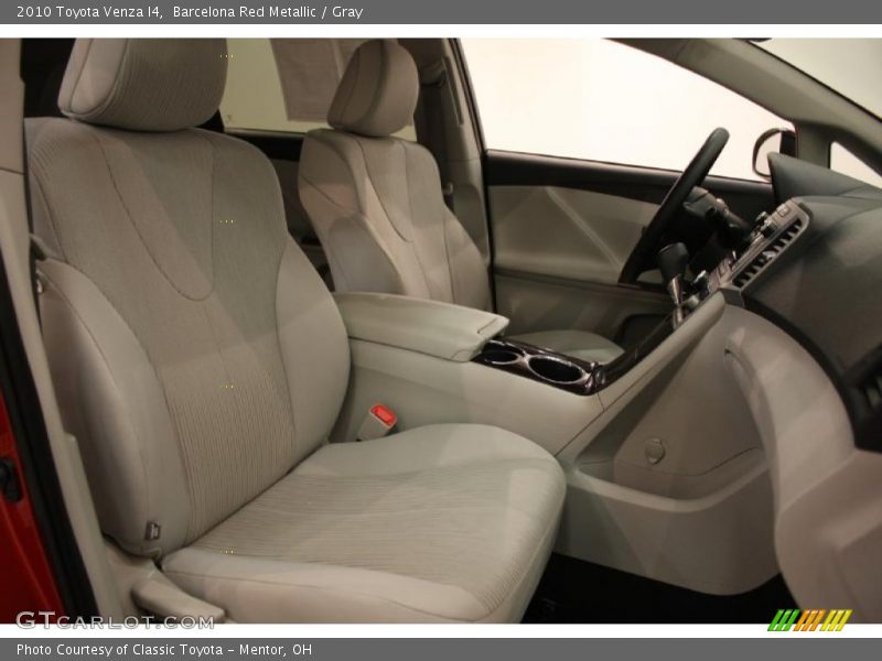  2010 Venza I4 Gray Interior