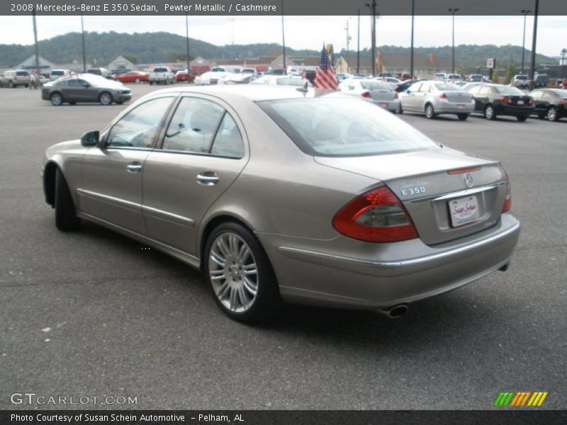 Pewter Metallic / Cashmere 2008 Mercedes-Benz E 350 Sedan
