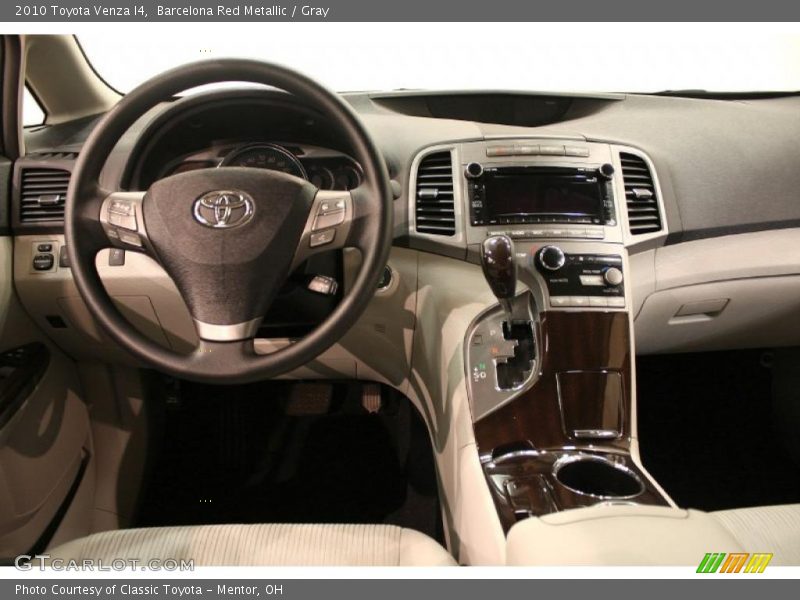  2010 Venza I4 Gray Interior